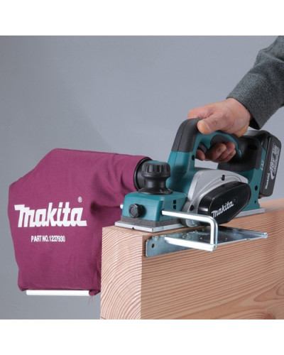 Аккумуляторный рубанок Makita LXT DKP180Z (каркас)  - фото 3
