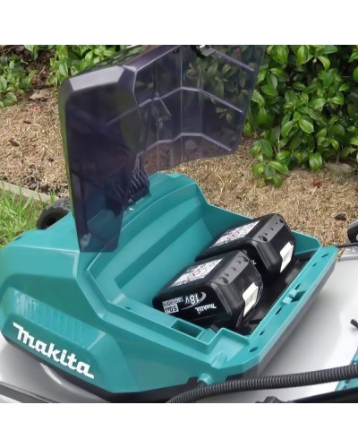 Аккумуляторная газонокосилка MAKITA LXT DLM460Z (каркас)  - фото 7