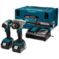 Набор инструментов Makita LXT DLX2432TJ (DDF486, DTD153BL1850Bx2, DC18RC, Makpac)