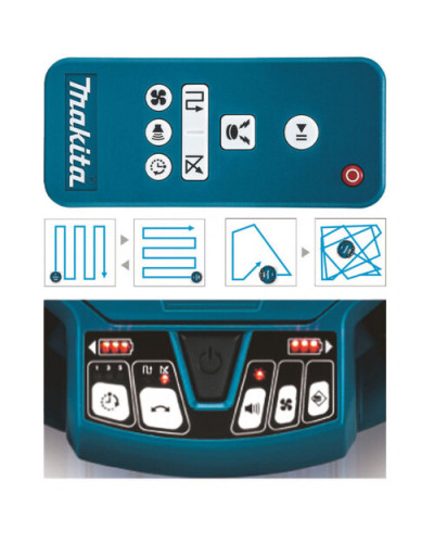 Акумуляторний робот-пылесос Makita LXT DRC200Z (каркас)  - фото 2