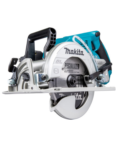 Аккумуляторная ручная дисковая пила Makita LXT DRS780Z (каркас)  - фото 9