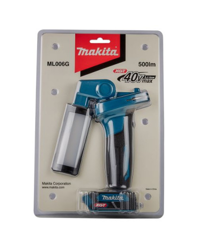Аккумуляторный фонарь Makita XGT 40 V MAX ML006GX (каркас)  - фото 5