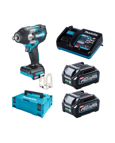 Аккумуляторный ударный гайковерт Makita XGT TW001GD201  - фото 2