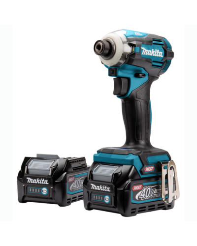 Акумуляторний ударний шурупокрут (імпакт) Makita XGT TD001GD201  - фото 3