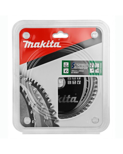 Пильный диск Makita для погружных пил SPECIALIZED 165x20 мм 56Т, B-09307  - фото 2