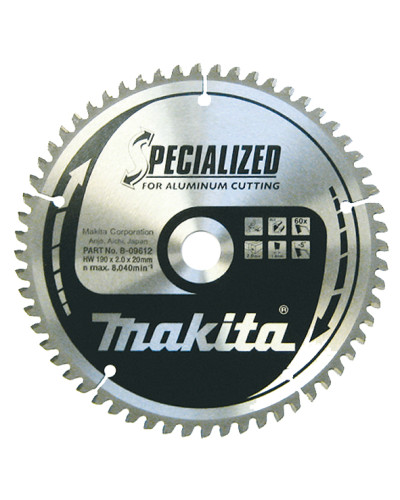 Makita B-09656 | Пильный диск Makita SPECIALIZED для алюминия 260х30 мм, 80 зубов, B-09656