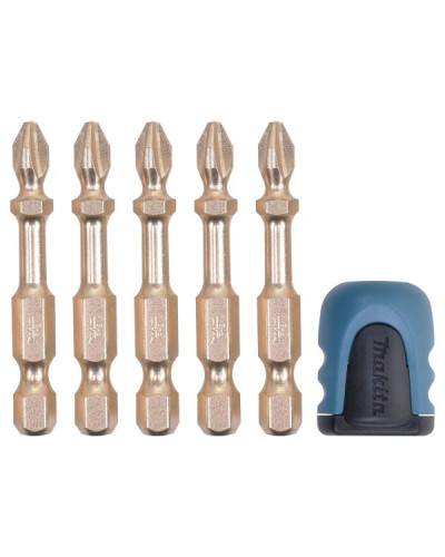 Makita B-42488 | Насадка Mag booster з набором біт PH2 5 шт, B-42488