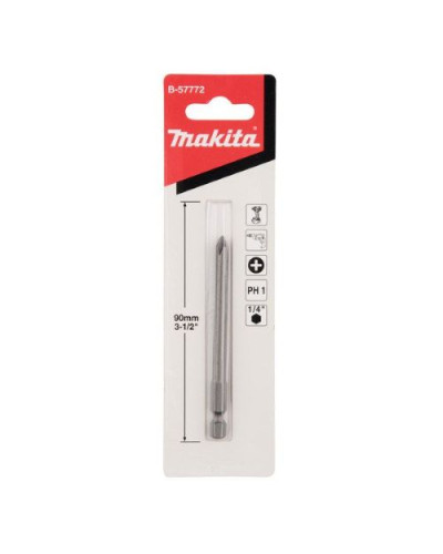 Makita B-57772 | Біта подовжена PH1-90 mm