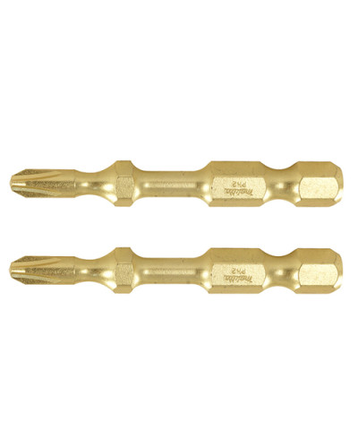 Makita B-62359 | Торсионная бита PH2 Impact Gold Super Slim Makita 2 шт