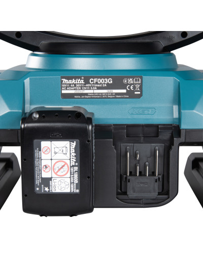 Акумуляторний вентилятор Makita XGT CF003GZ  - фото 27