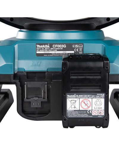 Акумуляторний вентилятор Makita XGT CF003GZ  - фото 2