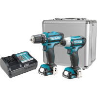 Makita CLX224X | Набор аккумуляторного инструмента Makita CXT 12VMax (DF333D,TD110D,DC10WD,BL1016x2,784244-7)