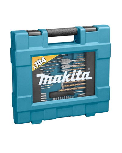 Набір свердел і біт Makita 1,5-20мм, 104 шт, D-31778  - фото 2