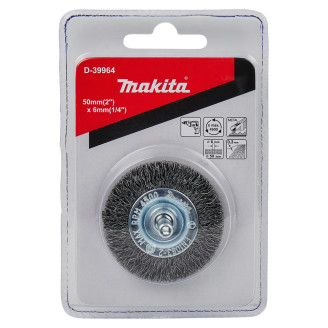 Дискова щітка з гофрованим дротом Makita  6х50х0,3мм, D-39964