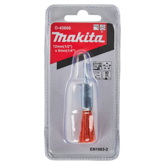 Чашечная нейлоновая щетка Makita для грубой очистки 12х6мм, D-45668
