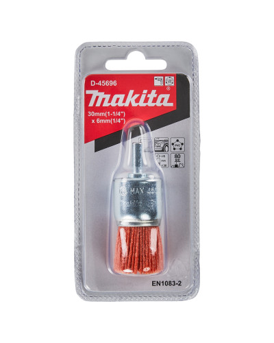 Нейлонова вузька щітка для грубої очистки Makita 30х6мм, D-45696  - фото 2