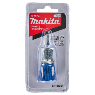 Нейлоновая узкая щетка Makita для конечной обработки 24х6мм, D-45727