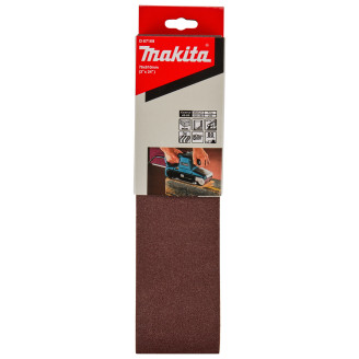 Makita D-67169 | Набір шліфувальних стрічок 76х610 мм А80 (3 шт.) Makita D-67169