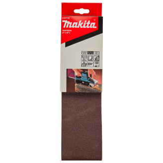 Makita D-67175 | Набір шліфувальних стрічок 76х610 мм А100 (3 шт.) Makita D-67175