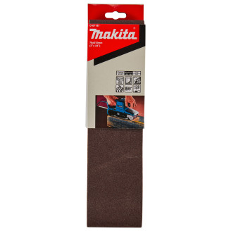 Makita D-67181 | Набір шліфувальних стрічок 76х610 мм А120 (3 шт.) Makita D-67181