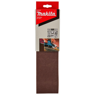 Makita D-67197 | Набір шліфувальних стрічок 76х610 мм А150 (3 шт.) Makita D-67197