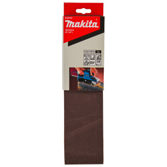 Makita D-67212 | Набір шліфувальних стрічок 76х610 мм А240 (3 шт.) Makita D-67212