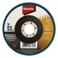 Makita D-74245 | Лепестковый диск для нержавейки Makita K80, 125х22.23 мм  D-74245