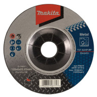 Makita D-74491 | Шлифовальный диск по металлу Makita A24P 125x22.23х6 мм, D-74491