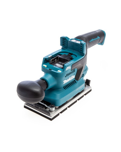 Аккумуляторная вибрационная шлифмашина Makita LXT DBO381ZU (каркас)  - фото 5
