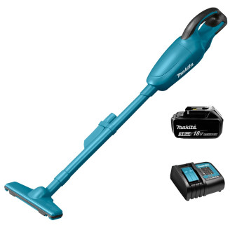 Makita SET-DCL180Z+BL1830+DC18RC | Набор инструмента Makita LXT пылесос DCL180Z + Аккумулятор BL1830B+ зарядное устройство DC18RC