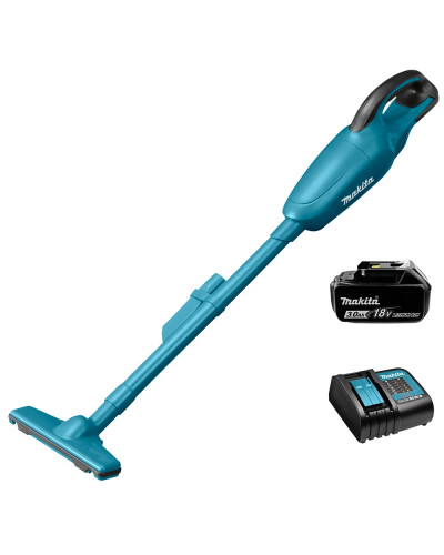 Makita SET-DCL180Z+BL1830+DC18SD | Набір інструменту Makita LXT пилосос DCL180Z + Акумулятор BL1830B+ зарядний пристрій DC18SD
