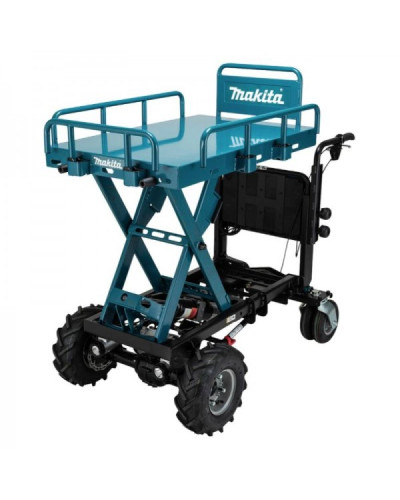 Аккумуляторная садовая тачка Makita LXT 18В+18В DCU601Z (каркас)  - фото 3