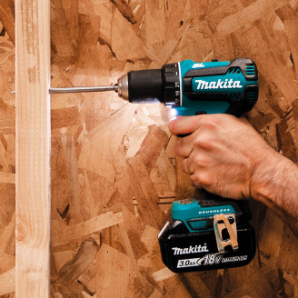 Акумуляторний дриль-шурупокрут MAKITA LXT DDF485Z (каркас)+ BL1830B