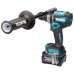 Аккумуляторная дрель-шуруповерт Makita XGT DF001GD201  - фото 4