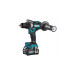 Аккумуляторная дрель-шуруповерт MAKITA XGT DF001GM201  - фото 2