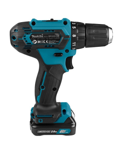 Аккумуляторная дрель-шуруповерт MAKITA CXT DF333DWAE  - фото 4