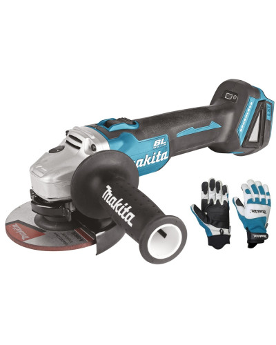 Набор Makita LXT угловая шлифмашина DGA504Z+ дрель-шуруповерт DDF453SYX5  - фото 2