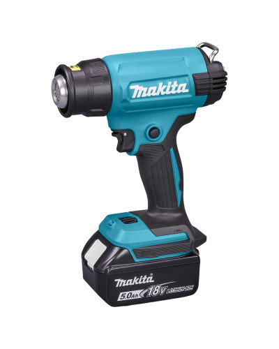 Аккумуляторный промышленный фен Makita LXT DHG181RT  - фото 2