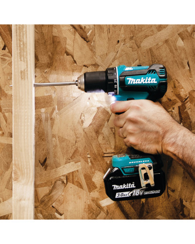 Акумуляторний ударний дриль-шурупокрут Makita LXT DHP485RFJ  - фото 5