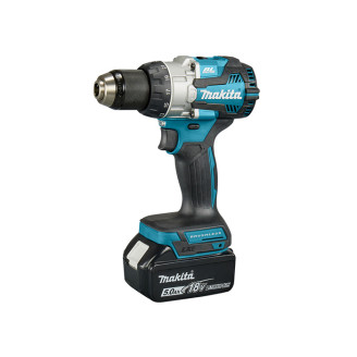 Акумуляторний дриль-шурупокрут з ударом Makita DHP489RTJ