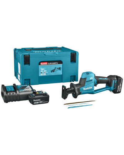 Makita DJR189RTJ | Аккумуляторная сабельная пила (ножовка) Makita DJR189RTJ