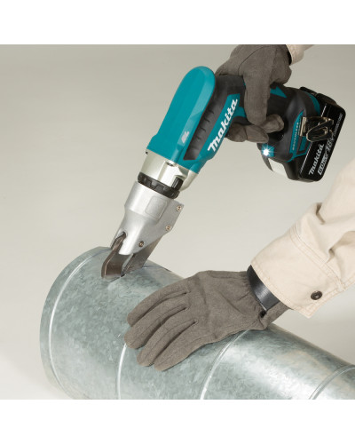 Аккумуляторные ножницы по металлу листовые Makita LXT DJS131Z (каркас)  - фото 10
