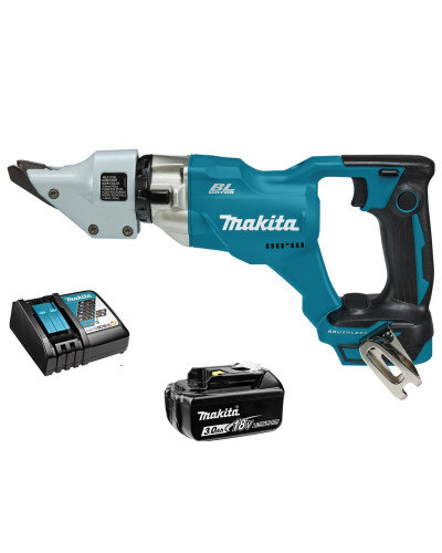 Makita SET-DJS200Z-1023 | Акумуляторні листові ножиці MAKITA LXT DJS200Z BL1830+DC18RC