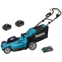 Аккумуляторная газонокосилка Makita LXT DLM538CT2