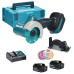 Аккумуляторная угловая шлифмашина (резак) Makita LXT DMC300RFJ
