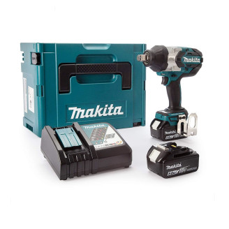 Makita DTW1001RTJ | Аккумуляторный ударный гайковерт Makita LXT DTW1001RTJ