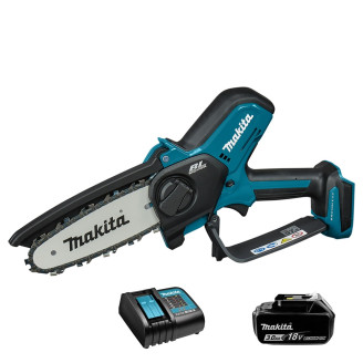 Makita SET-DUC150Z-BL830B-DC18SD | Аккумуляторная цепная пила Makita LXT DUC150Z + аккумулятор BL1830B+ зарядное устройство DC18SD