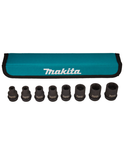 Makita E-02989 | Набір ударних головок Makita 1/2''. 38 мм, 8 шт, E-02989