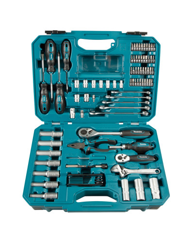 Makita E-08458 | Набор ручного инструмента 87 единиц Makita E-08458