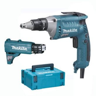 Makita FS6300JX2 | Шурупокрут для гіпсокартону MAKITA FS6300JX2